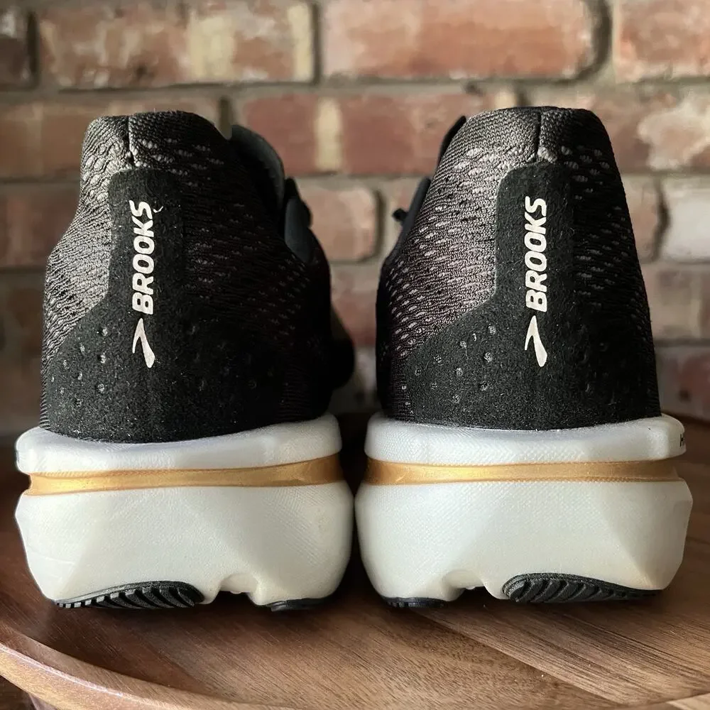 Brooks Hyperion 2 Race Running Cushioned Black Gold Sneakers Shoes Mens 12